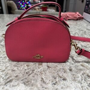 Coach Fuchsia Crossbody Bag